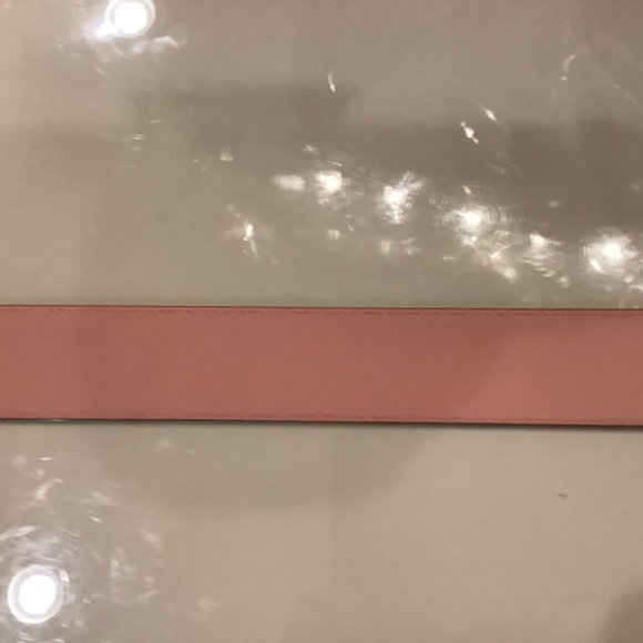 Gucci microguccissima mauve pink leather belt main image 4